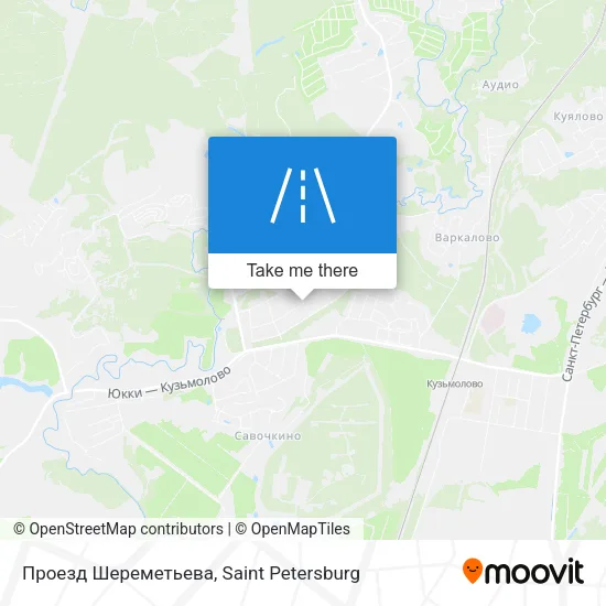 Проезд Шереметьева map