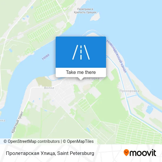 Пролетарская Улица map