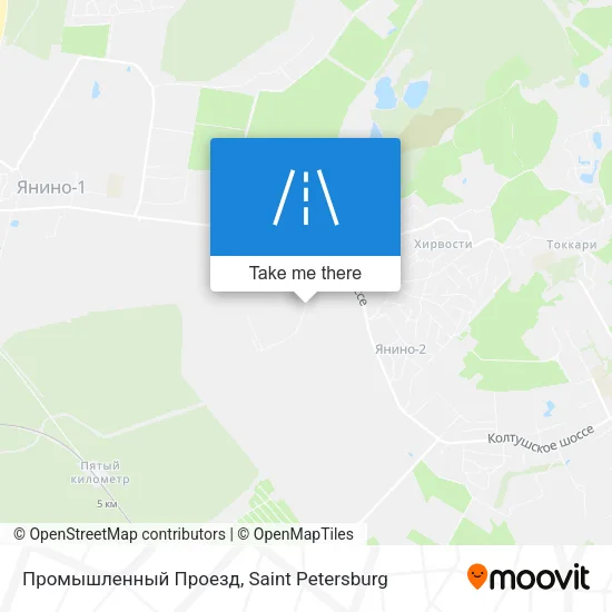 Промышленный Проезд map