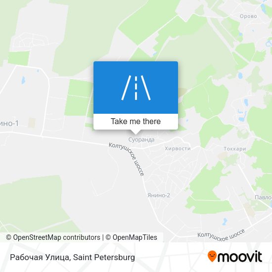Рабочая Улица map