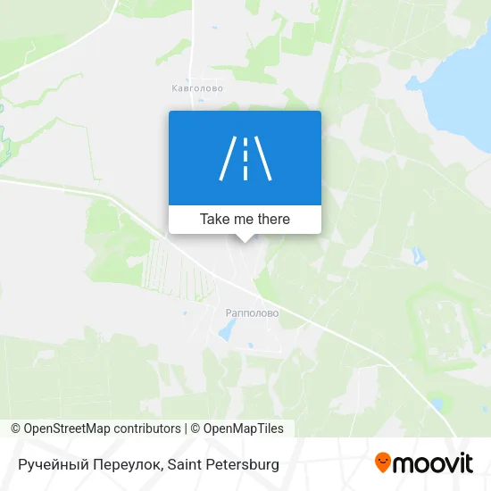 Ручейный Переулок map