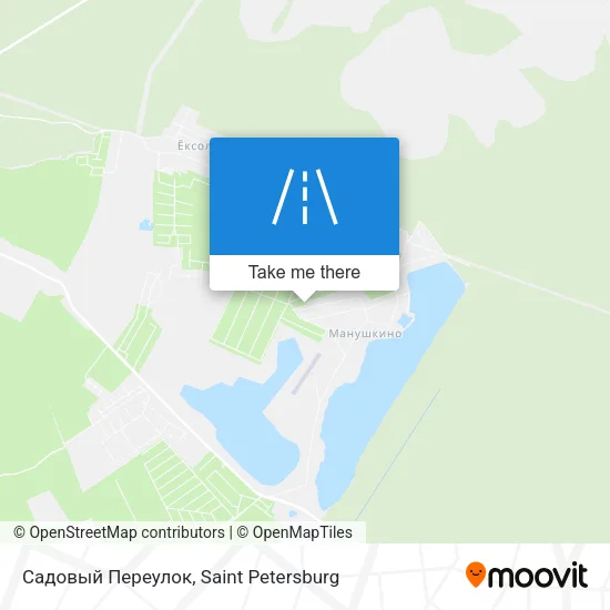 Садовый Переулок map