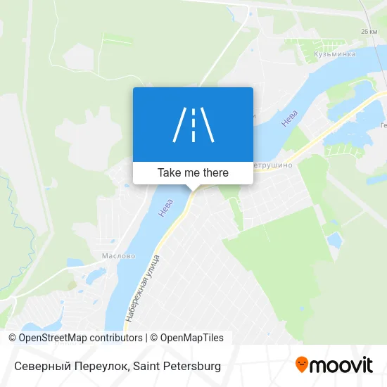Северный Переулок map