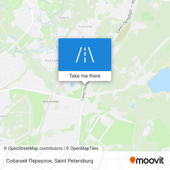 Собачий Переулок map