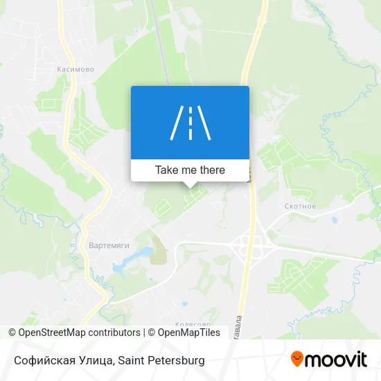 Софийская Улица map