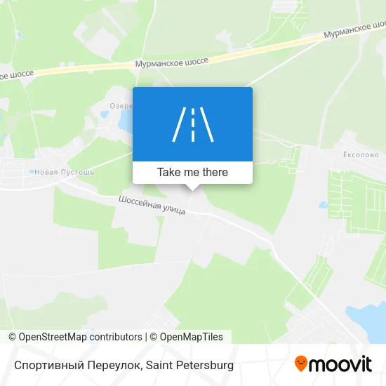 Спортивный Переулок map