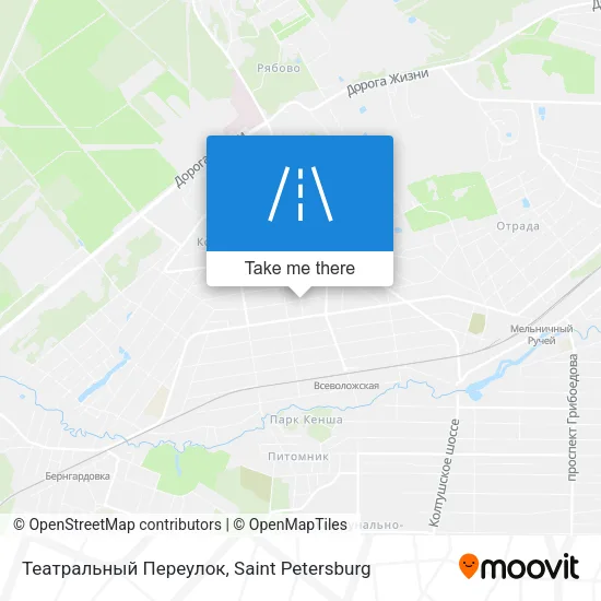 Театральный Переулок map