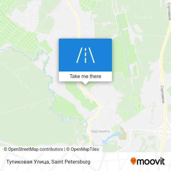 Тупиковая Улица map