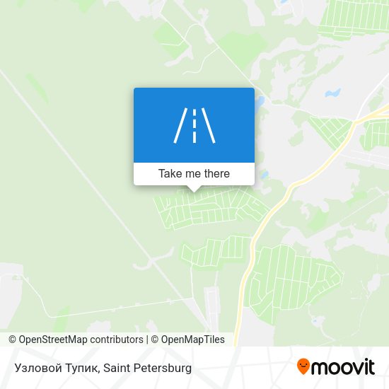 Узловой Тупик map