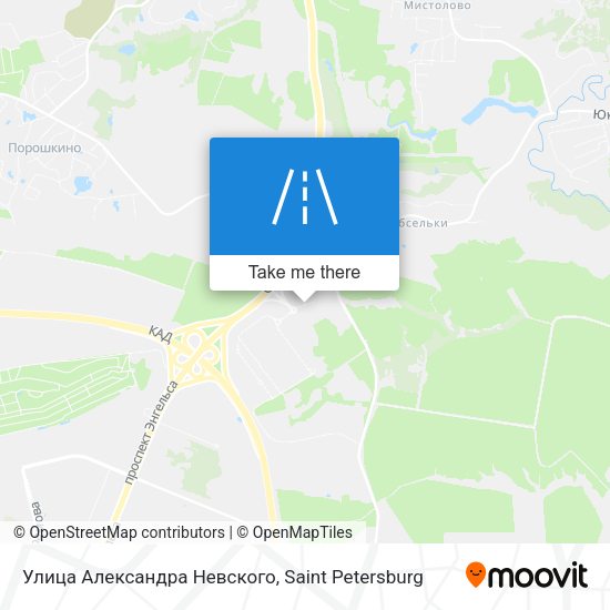 Улица Александра Невского map