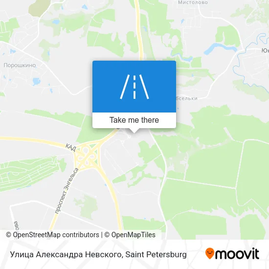 Улица Александра Невского map