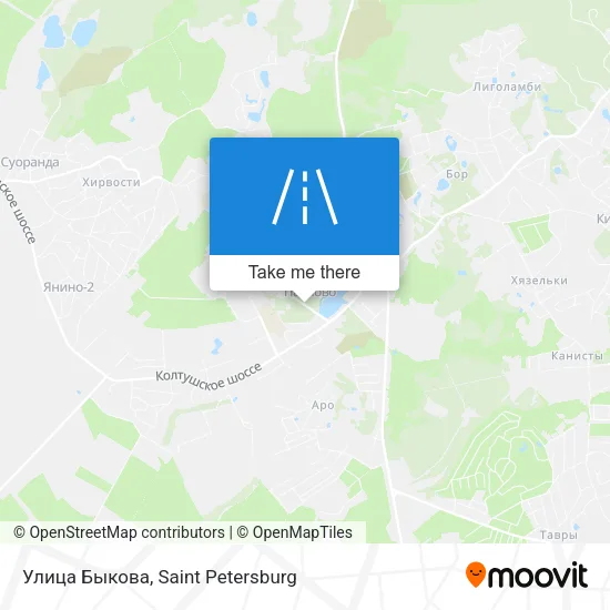 Улица Быкова map