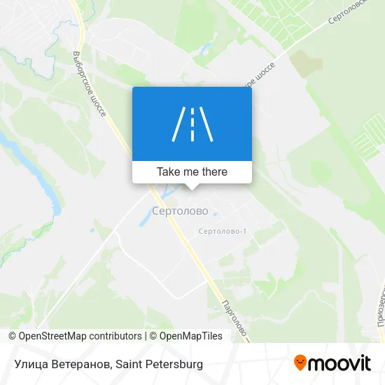 Улица Ветеранов map
