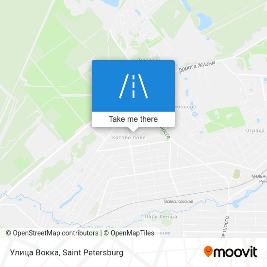Улица Вокка map