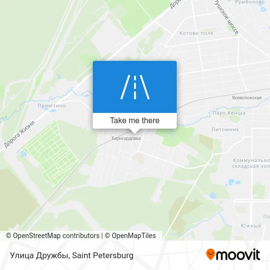 Улица Дружбы map