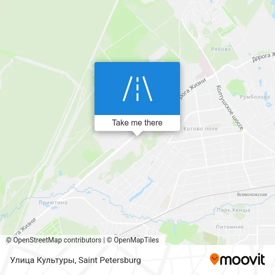 Улица Культуры map
