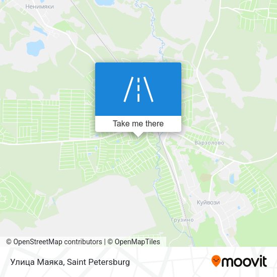 Улица Маяка map