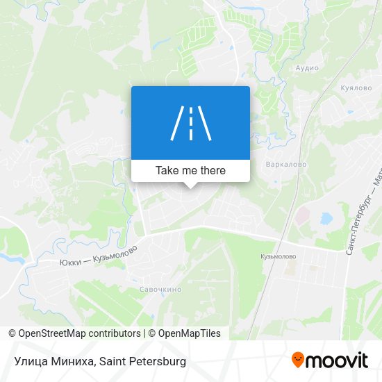 Улица Миниха map