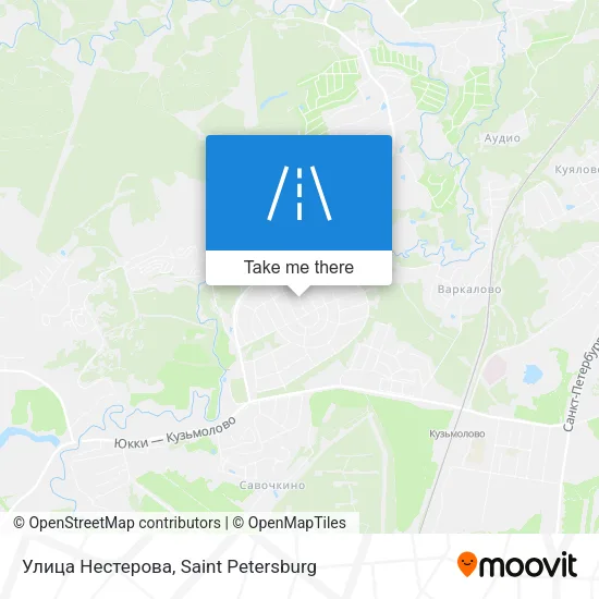Улица Нестерова map