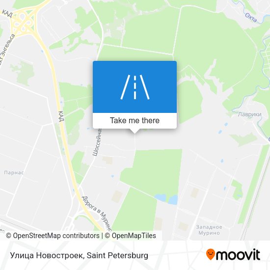 Улица Новостроек map