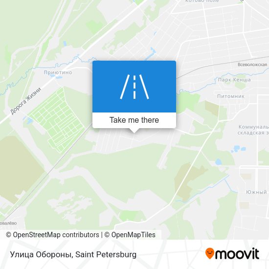 Улица Обороны map