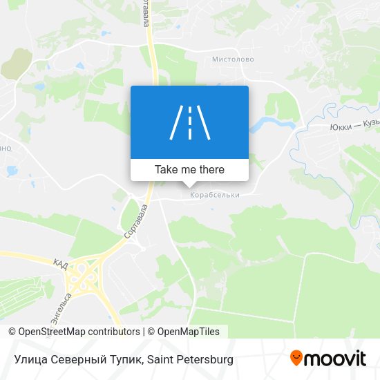 Улица Северный Тупик map