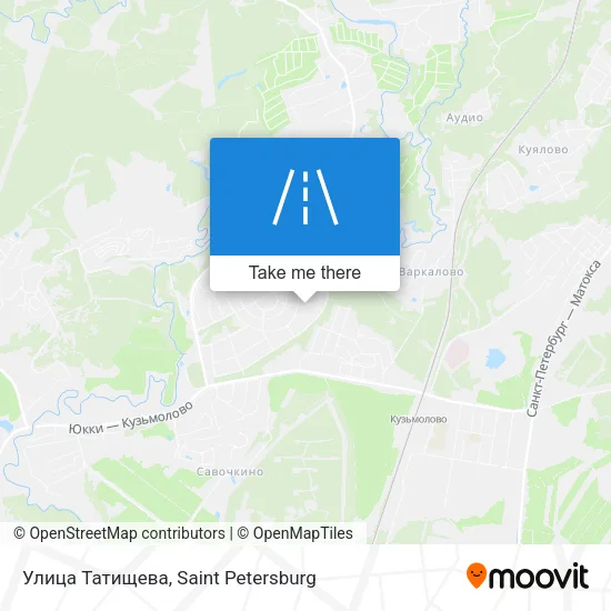 Улица Татищева map