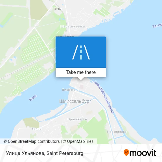 Улица Ульянова map