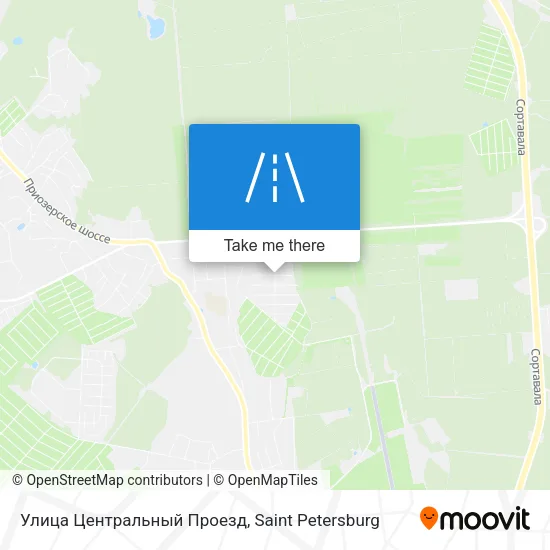 Улица Центральный Проезд map