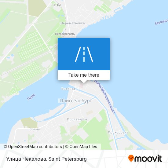 Улица Чекалова map