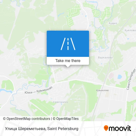 Улица Шереметьева map