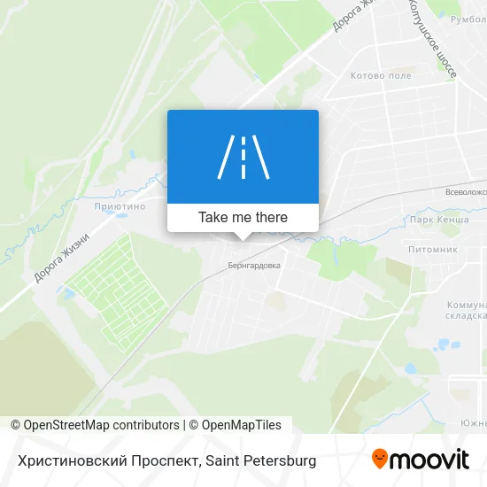 Христиновский Проспект map
