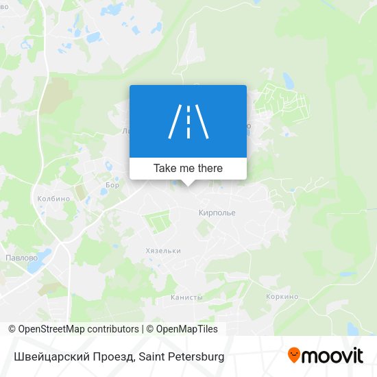 Швейцарский Проезд map