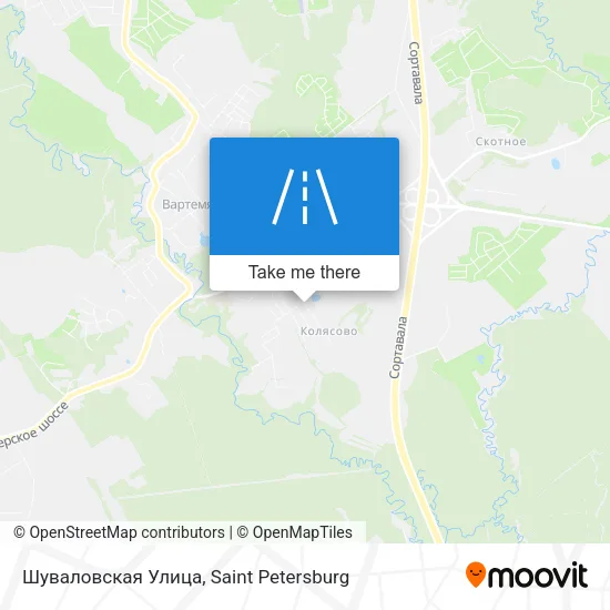 Шуваловская Улица map