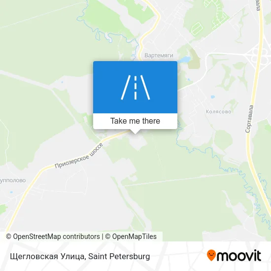 Щегловская Улица map