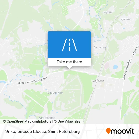Энколовское Шоссе map