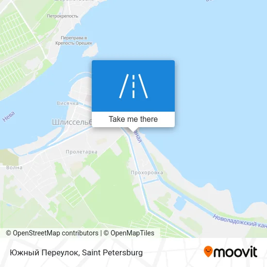 Южный Переулок map