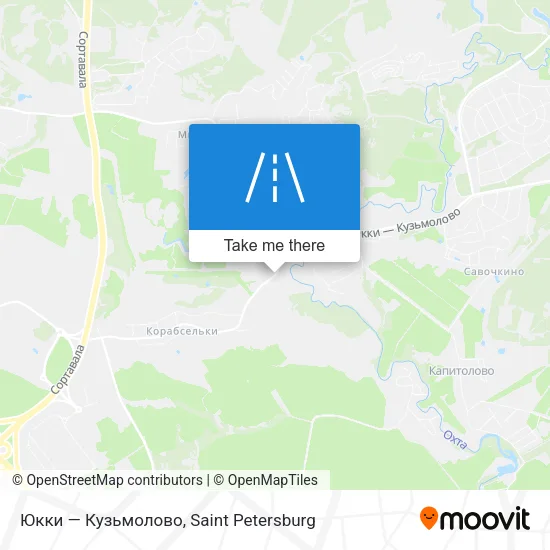 Юкки — Кузьмолово map