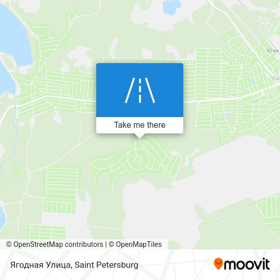 Ягодная Улица map