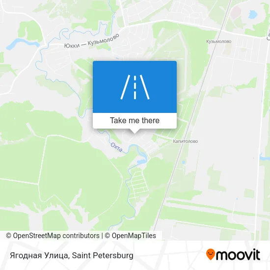 Ягодная Улица map