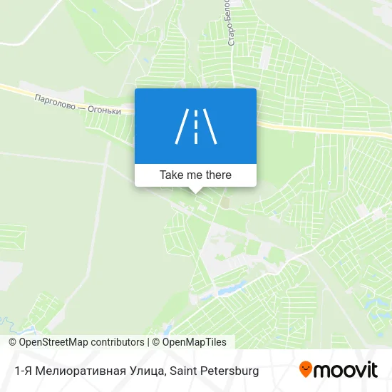 1-Я Мелиоративная Улица map