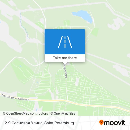 2-Я Сосновая Улица map