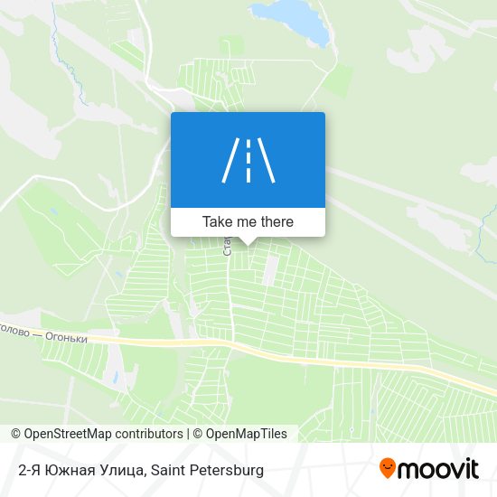 2-Я Южная Улица map