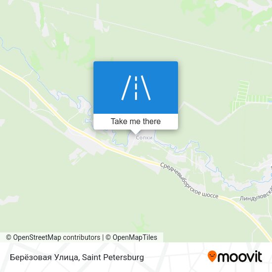 Берёзовая Улица map