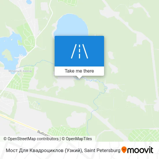 Мост Для Квадроциклов (Узкий) map