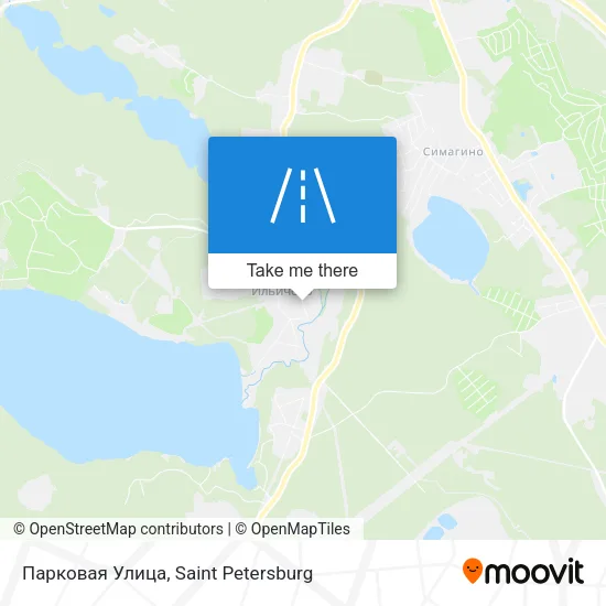 Парковая Улица map