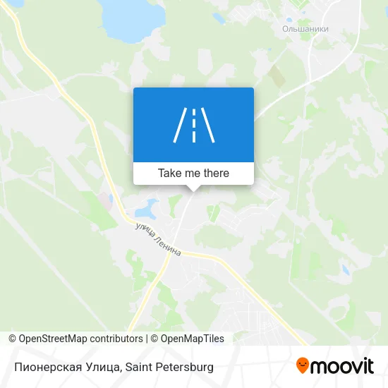 Пионерская Улица map