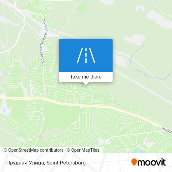Прудная Улица map