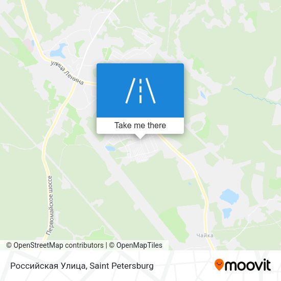 Российская Улица map