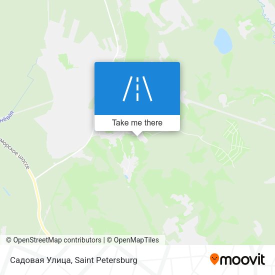 Садовая Улица map